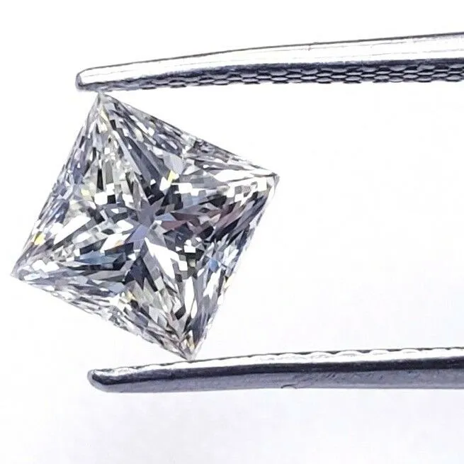 0.72 CT Princess Cut M Color VS1 Clarity Natural Loose Diamond GIA Certified
