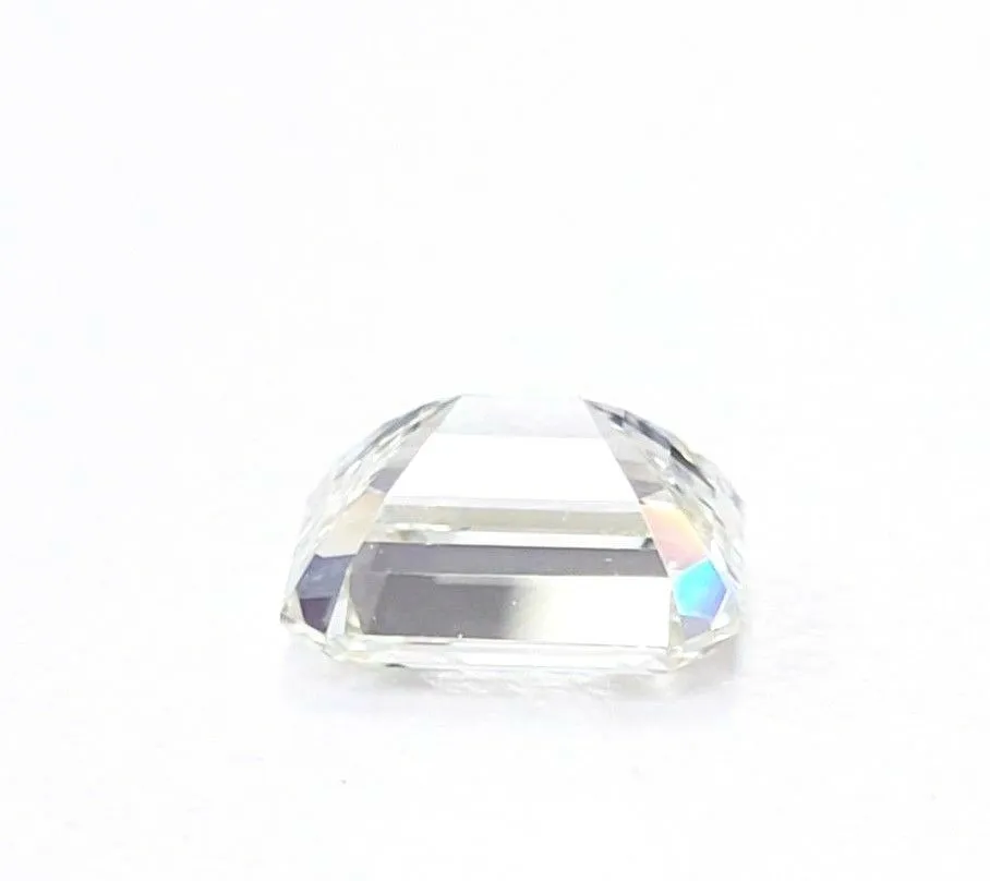 0.78 CT Natural Loose Diamond Emerald Cut L Color VS1 Clarity GIA Certified