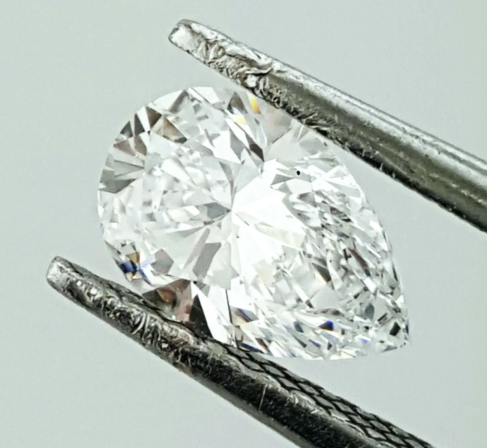 0.81 CT D Color VS2 Clarity GIA Certified Pear Shape Cut Natural Loose Diamond