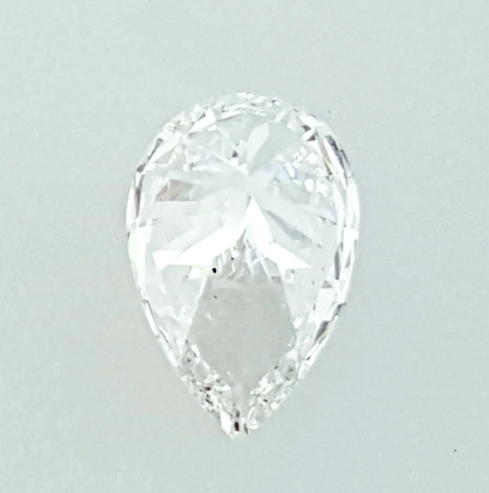 0.81 CT D Color VS2 Clarity GIA Certified Pear Shape Cut Natural Loose Diamond