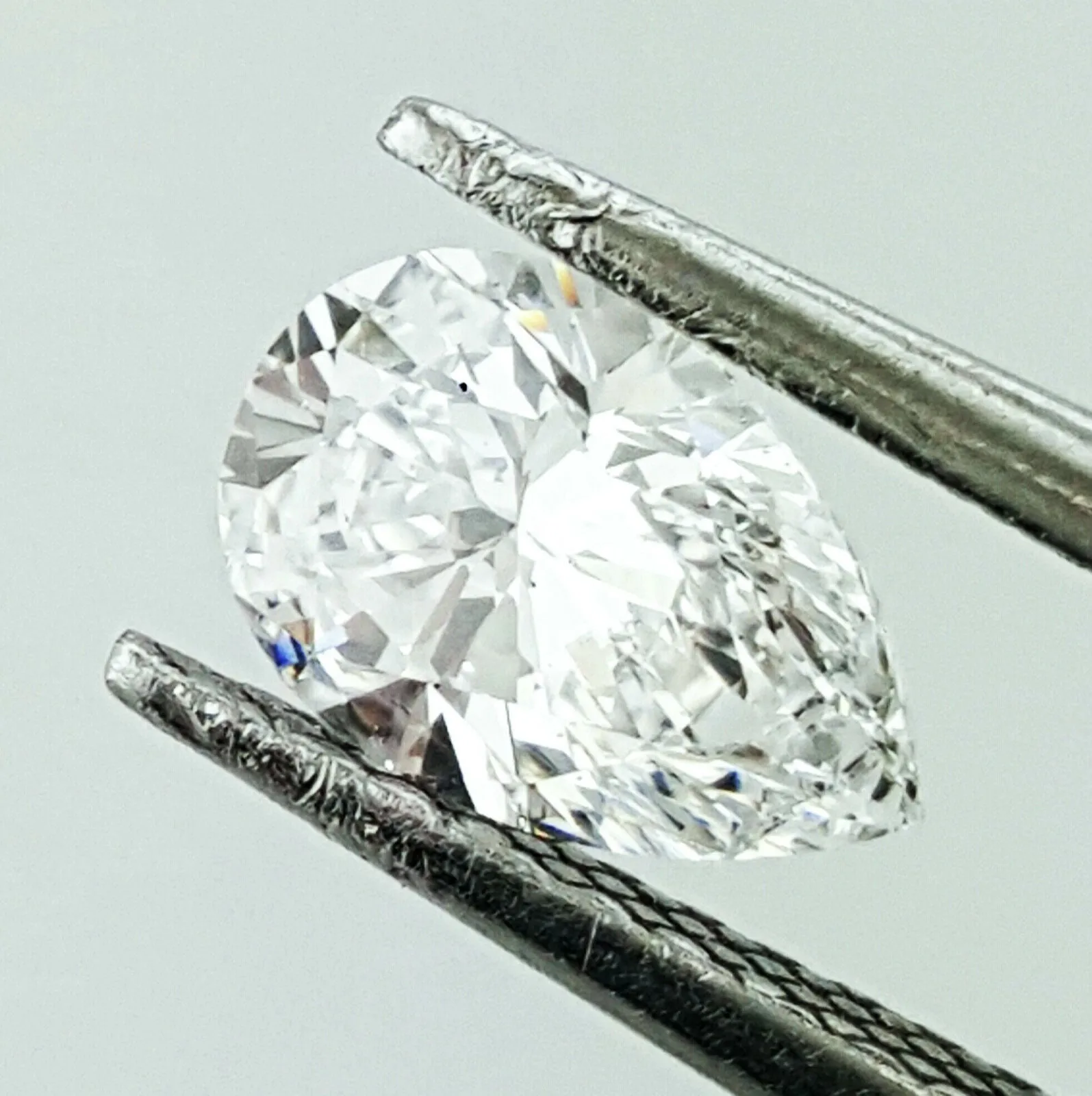 0.81 CT D Color VS2 Clarity GIA Certified Pear Shape Cut Natural Loose Diamond