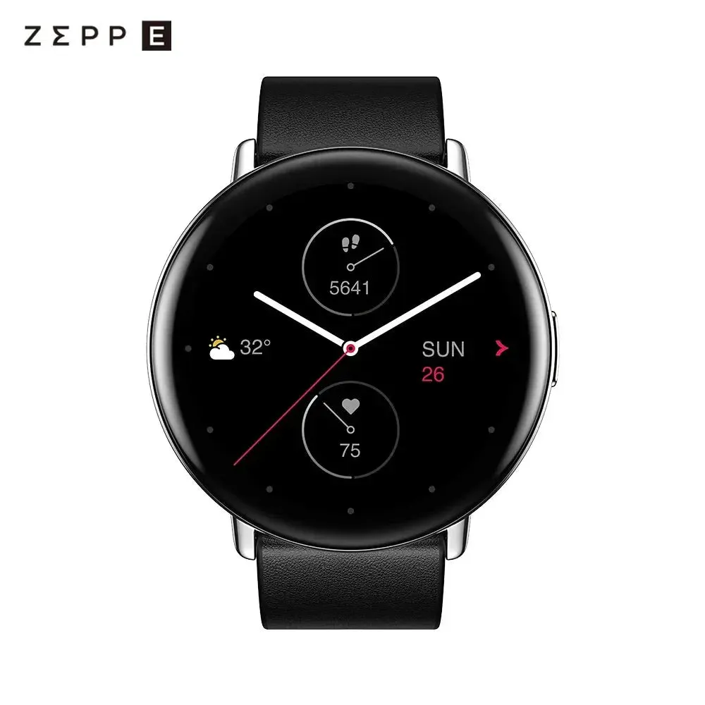 100% New Original Zepp E Circle Smartwatch Sleep Quality Monitoring 5ATM Water Resistant  7Days Battery Notification Smart Watch