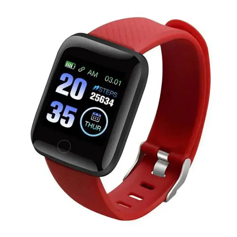 116plus Smart Watch Men Women Wristwatches Smartwatch Electronic Clock Fitness Monitor Birthday Gift For Xiaomi Huawei Bracelet