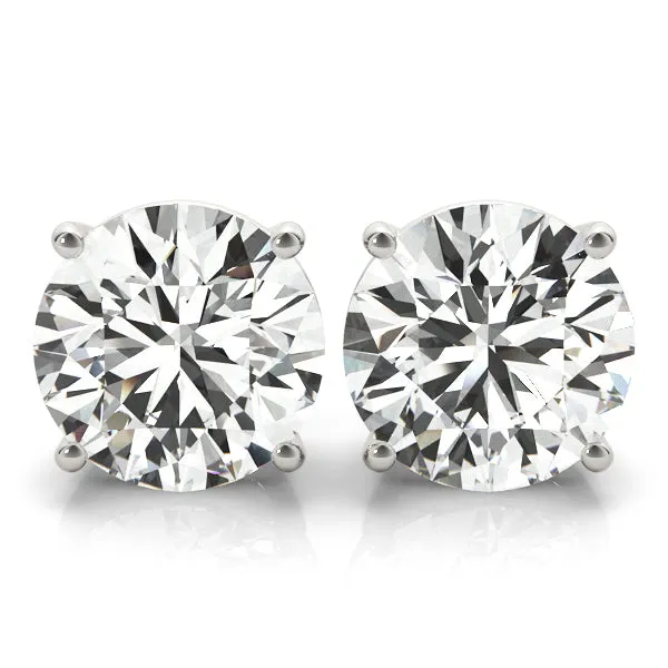 14K  Stud Diamond Earrings