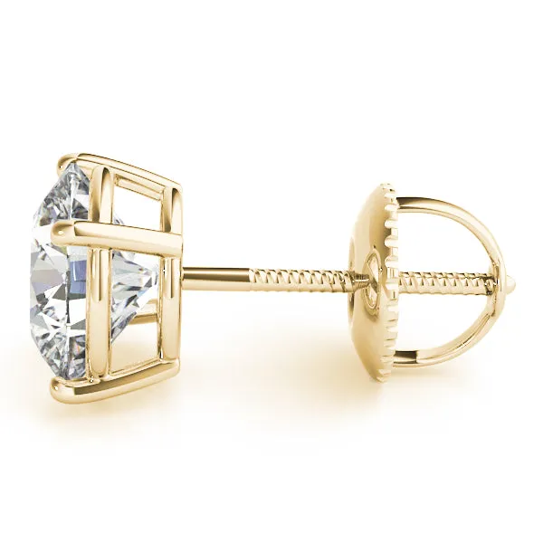 14K  Stud Diamond Earrings