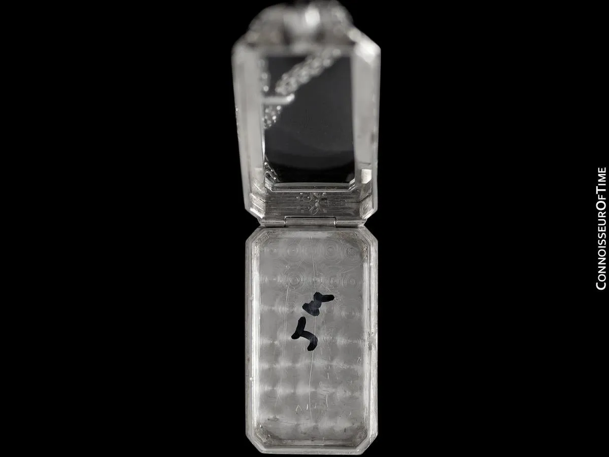 1922 Patek Philippe Likely for Tiffany Vintage Art Nouveau Ladies Watch with Papers - Platinum & Diamonds