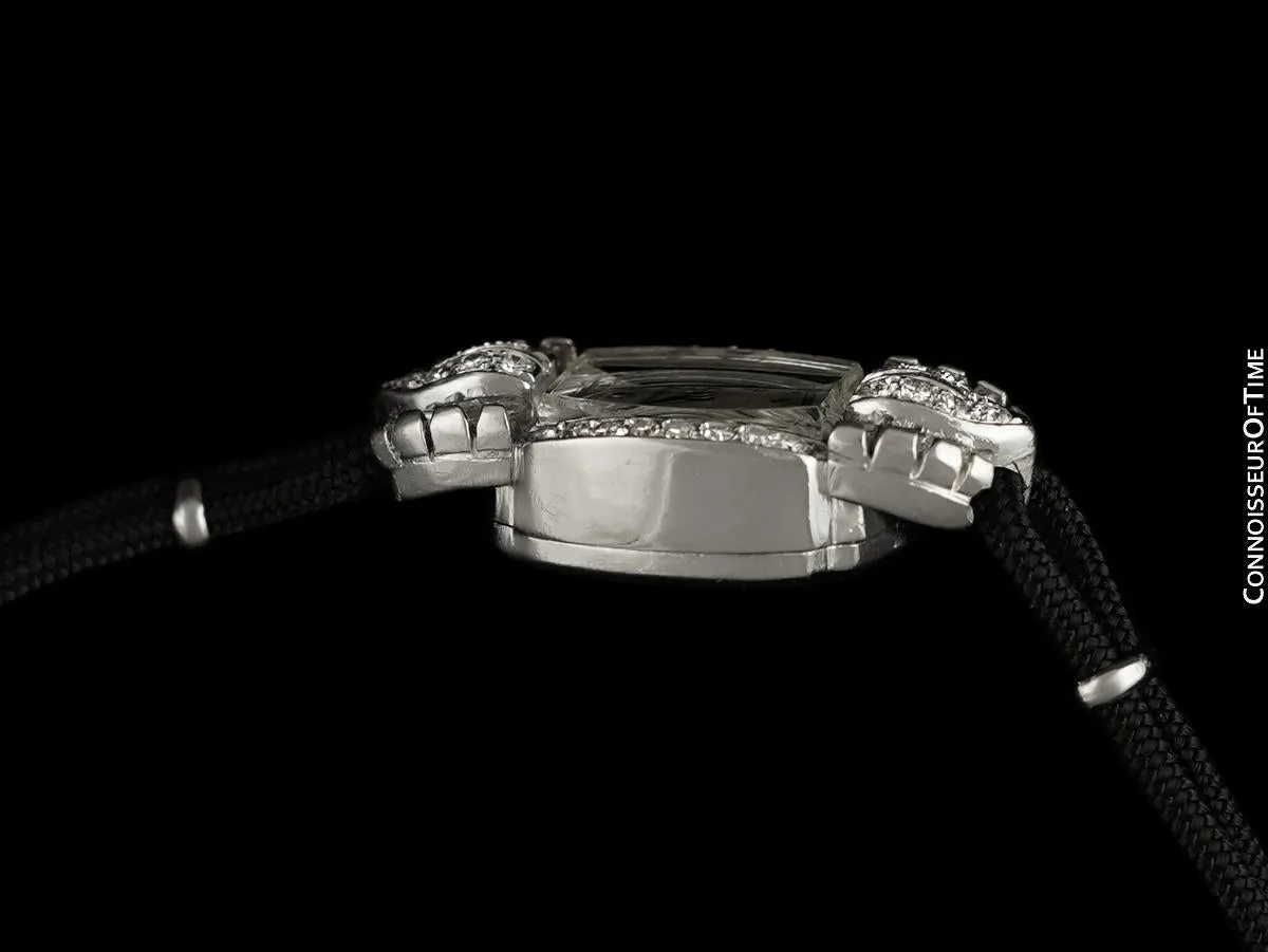 1953 Tiffany & Co. Ladies Vintage Watch - Platinum & Diamonds