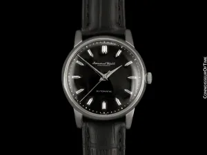 1958 IWC Vintage Mens Full Size Automatic Cal. 852 Watch - Platinum