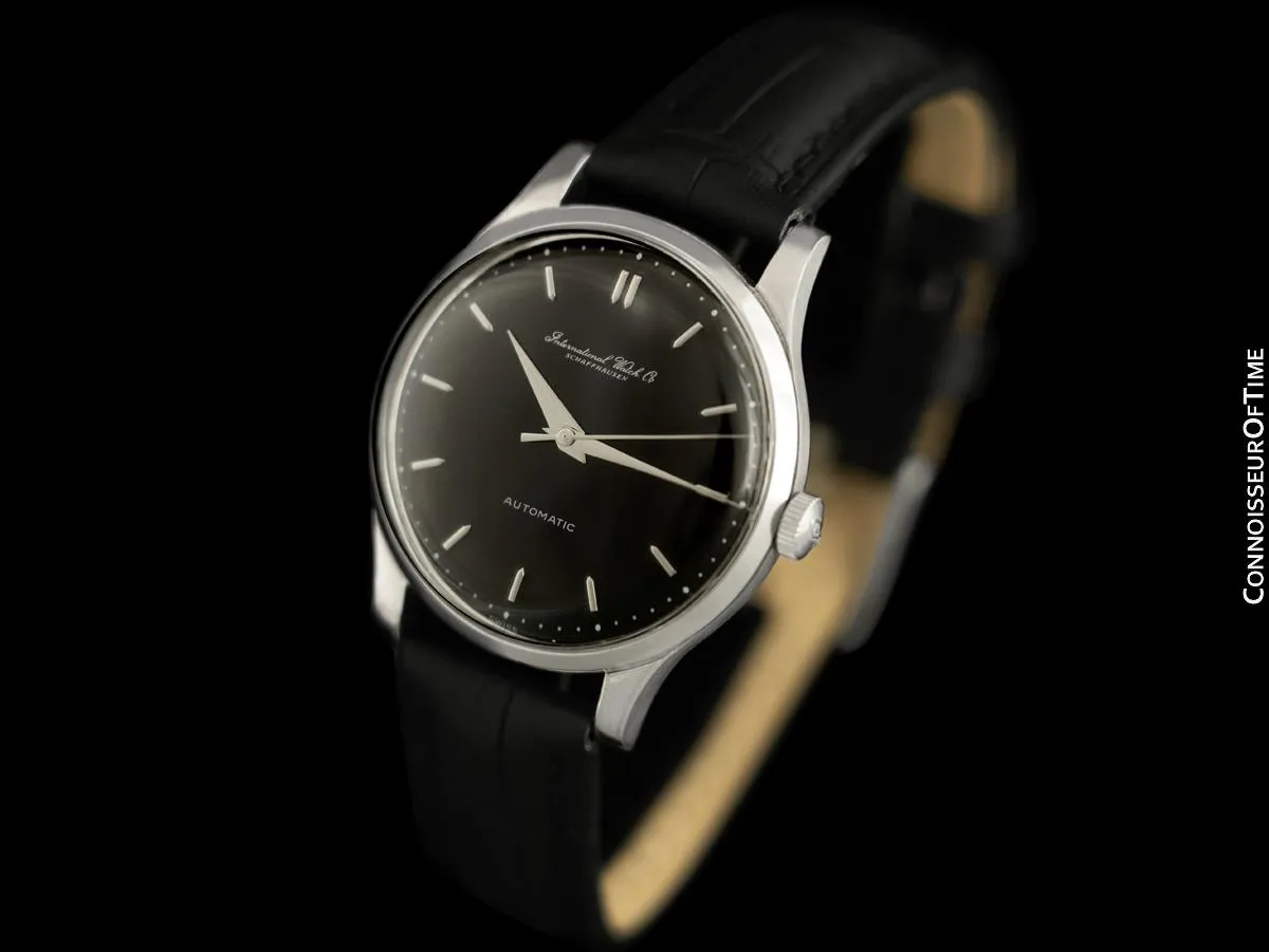 1960 IWC Vintage Mens Full Size Automatic Cal. 853 Watch - Platinum