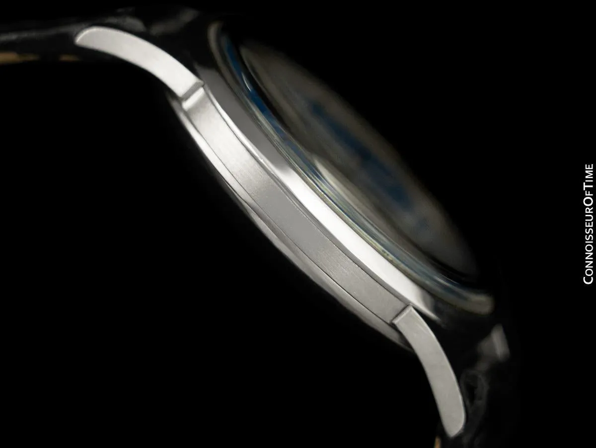 1961 IWC Vintage Mens Full Size Automatic Cal. 853 Isomura Watch - Platinum