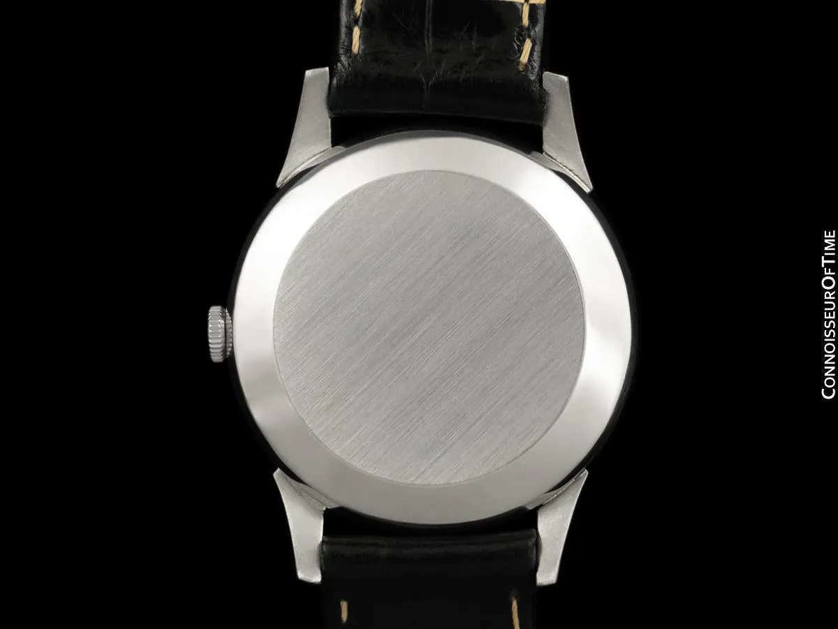 1961 IWC Vintage Mens Full Size Automatic Cal. 853 Isomura Watch - Platinum