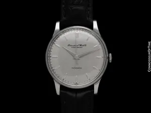 1961 IWC Vintage Mens Watch, Cal. 853 Automatic - Platinum