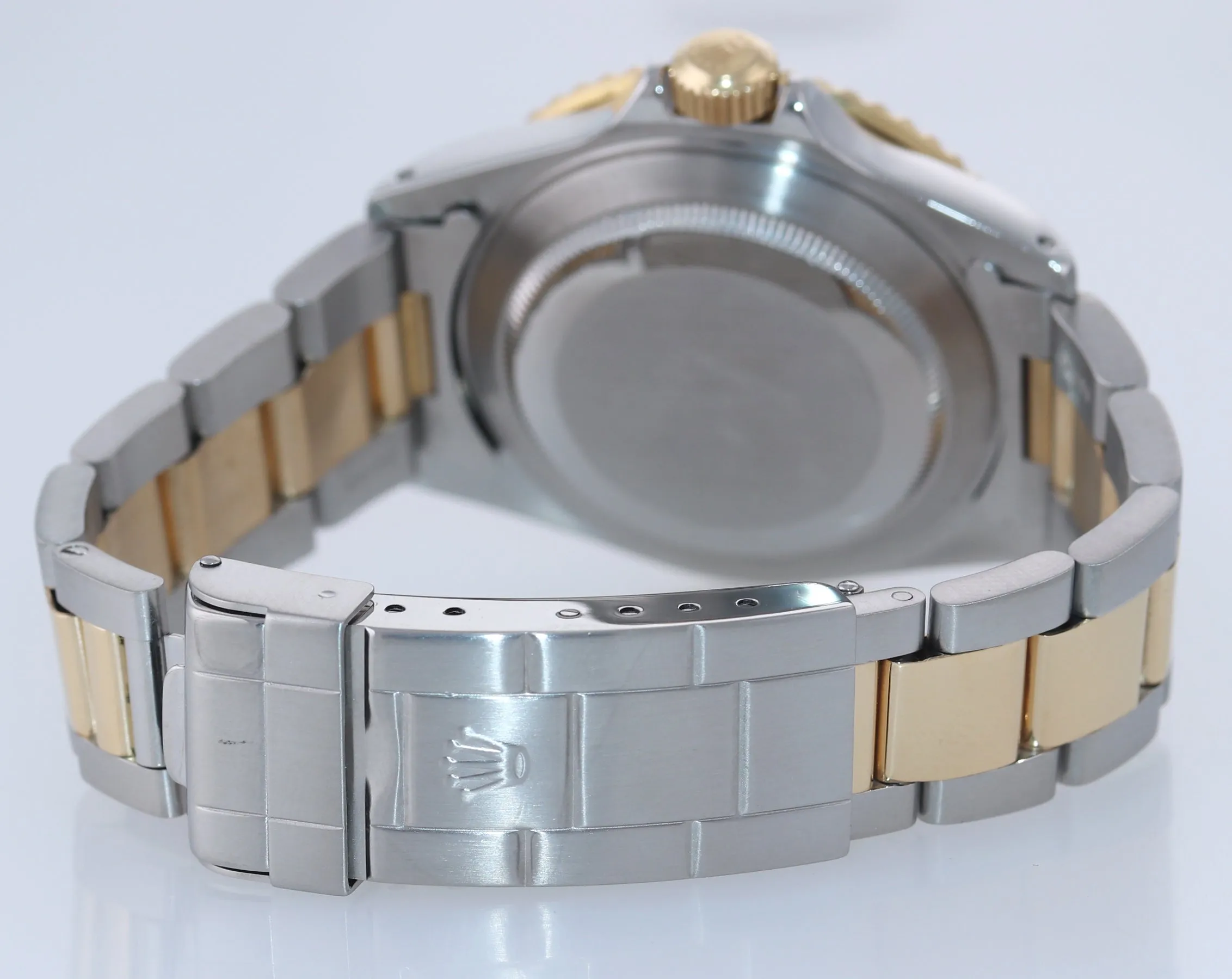 1998 Rolex Submariner 16613 Two Tone Steel 18k Yellow Gold Blue Dial 40mm Watch
