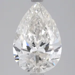 2 Carat Pear Shape Cut Diamond - G SI1 - 2.01ct - 166123