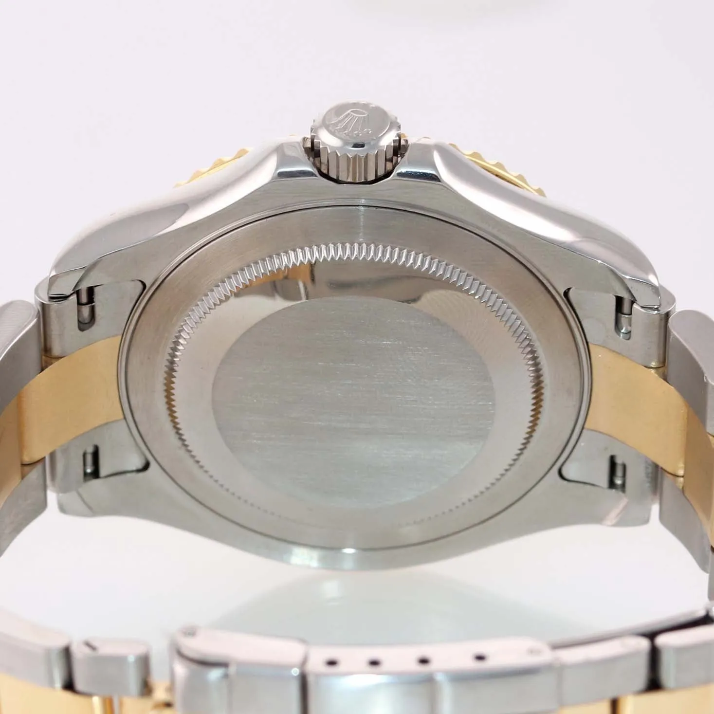 2007 PAPERS FACTORY MOP DIAMOND 16623 Rolex Two Tone Gold Yachtmaster Box Watch