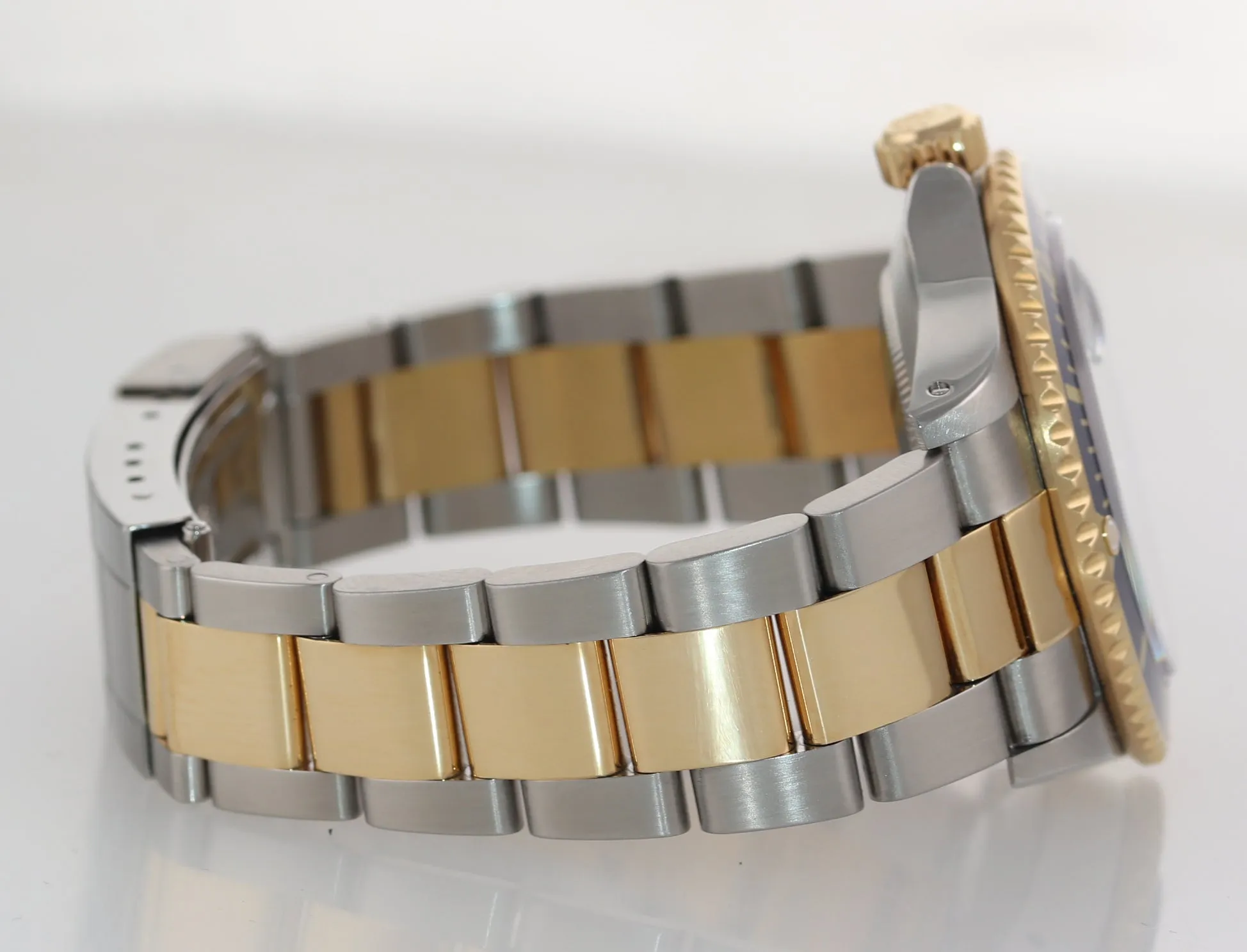 2014 RSC PAPERS Rolex Submariner 16613 Two Tone Steel 18k Gold Blue Watch Box