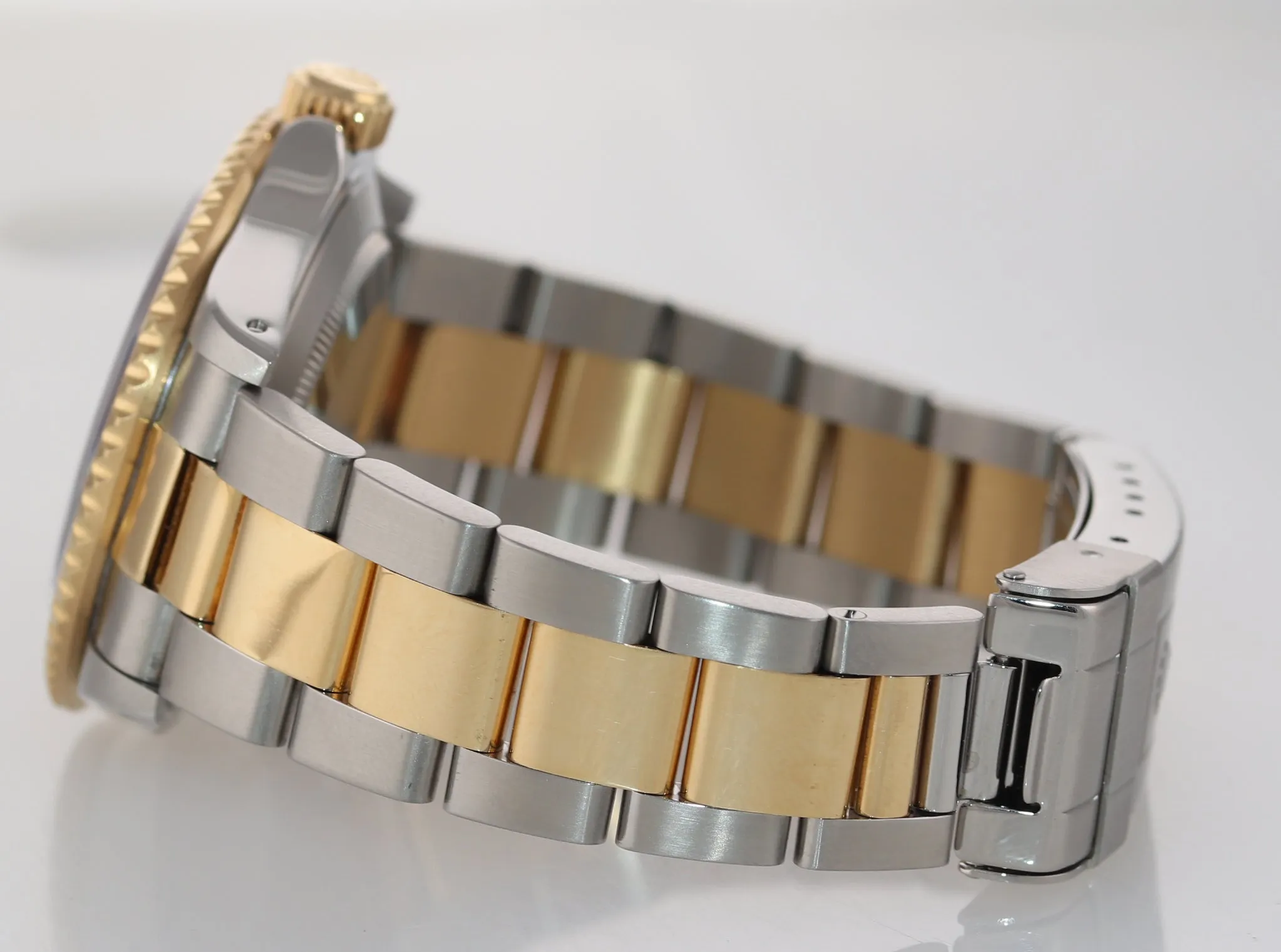 2014 RSC PAPERS Rolex Submariner 16613 Two Tone Steel 18k Gold Blue Watch Box