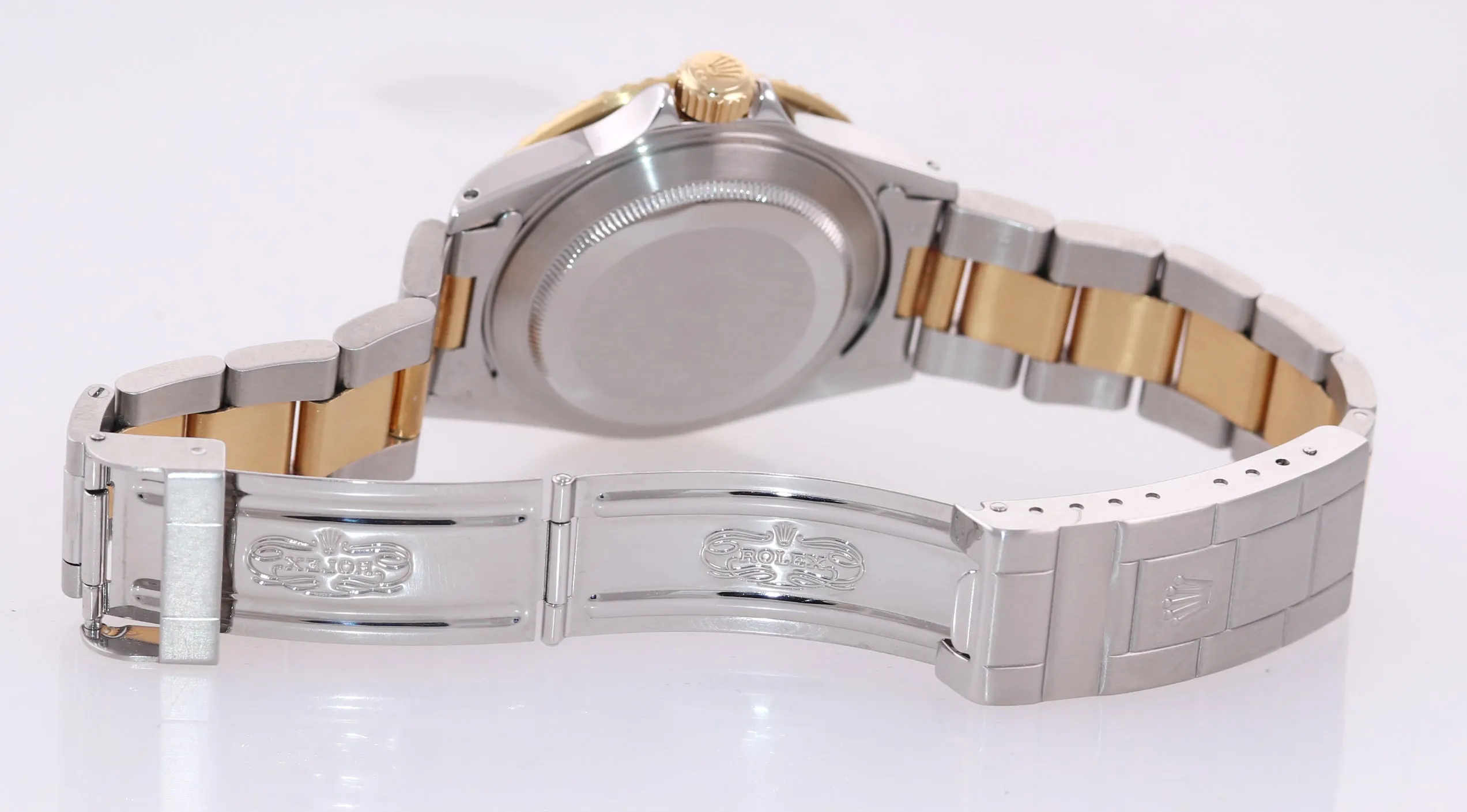 2014 RSC PAPERS Rolex Submariner 16613 Two Tone Steel 18k Gold Blue Watch Box