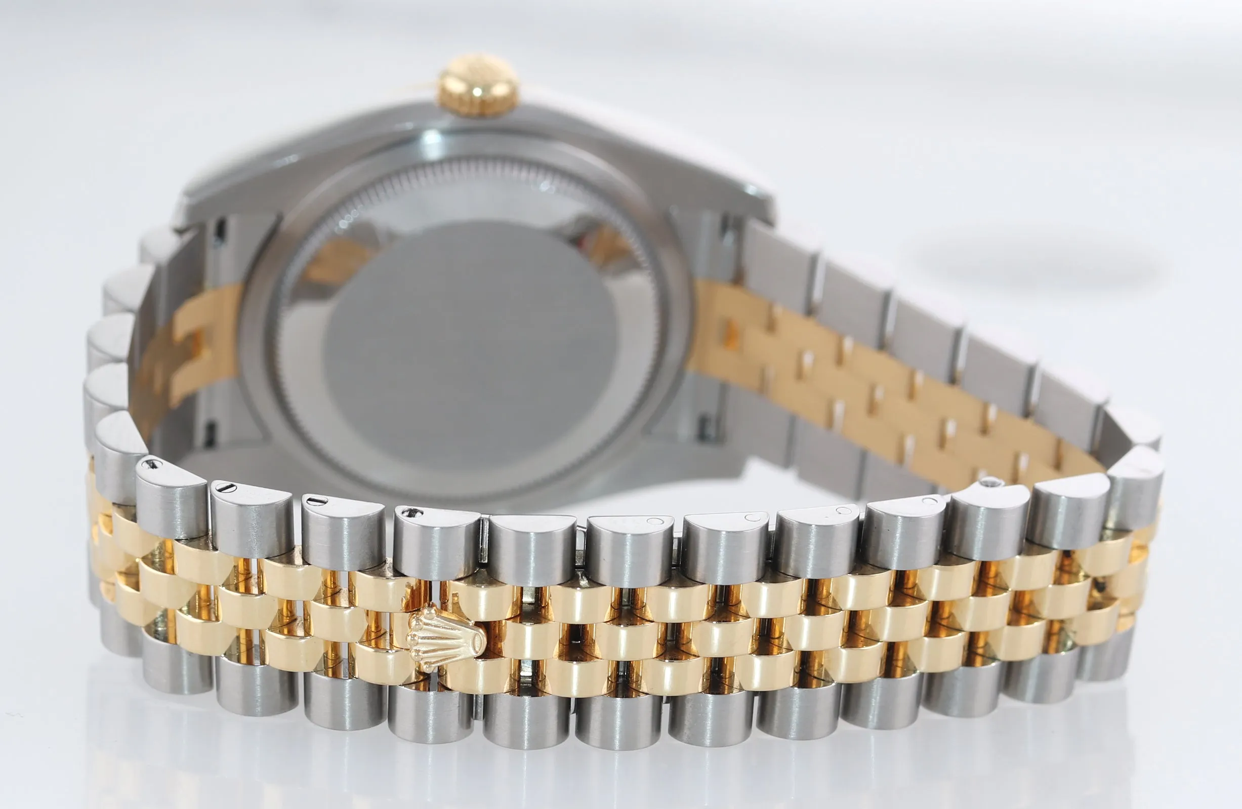 2017 PAPERS Rolex DateJust Jubilee Two Tone Silver Diamond 116233 Gold Watch BOX