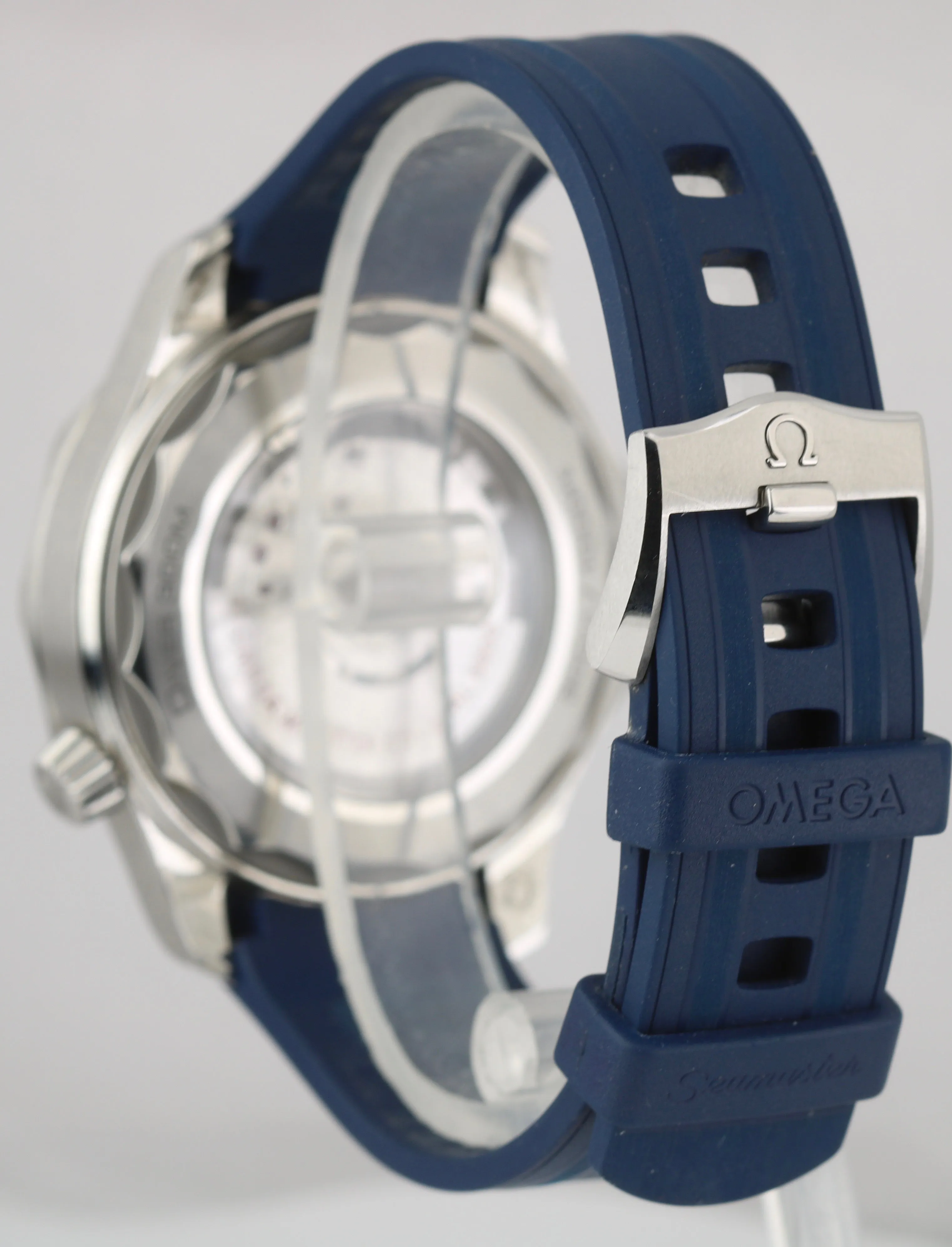 2018 Omega Seamaster Diver 300M 42mm Blue Wave 210.32.42.20.03.001 Steel Watch