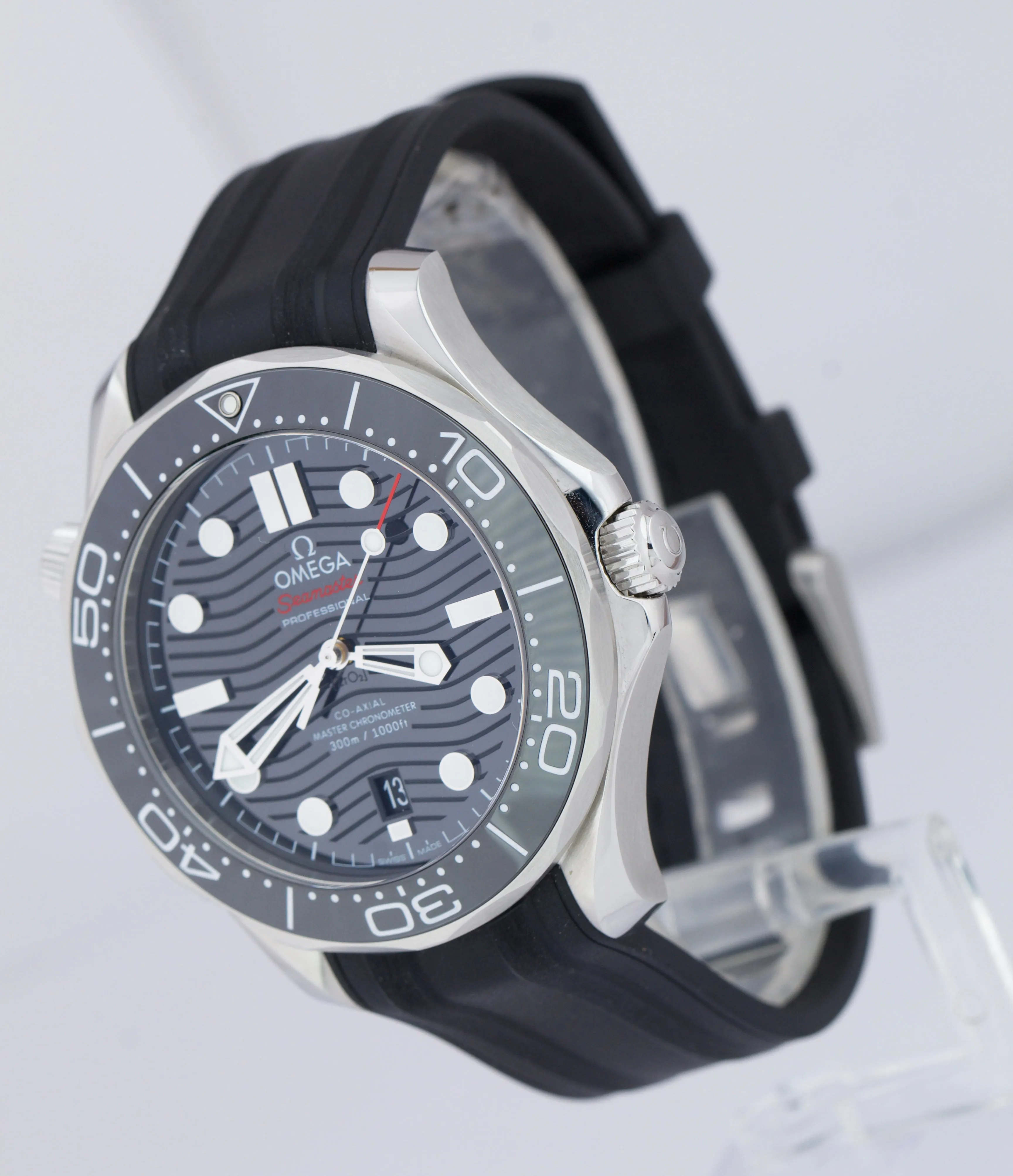 2019 Omega Seamaster Diver 300M 42mm Co-Axial Black Watch 210.30.42.20.01.001