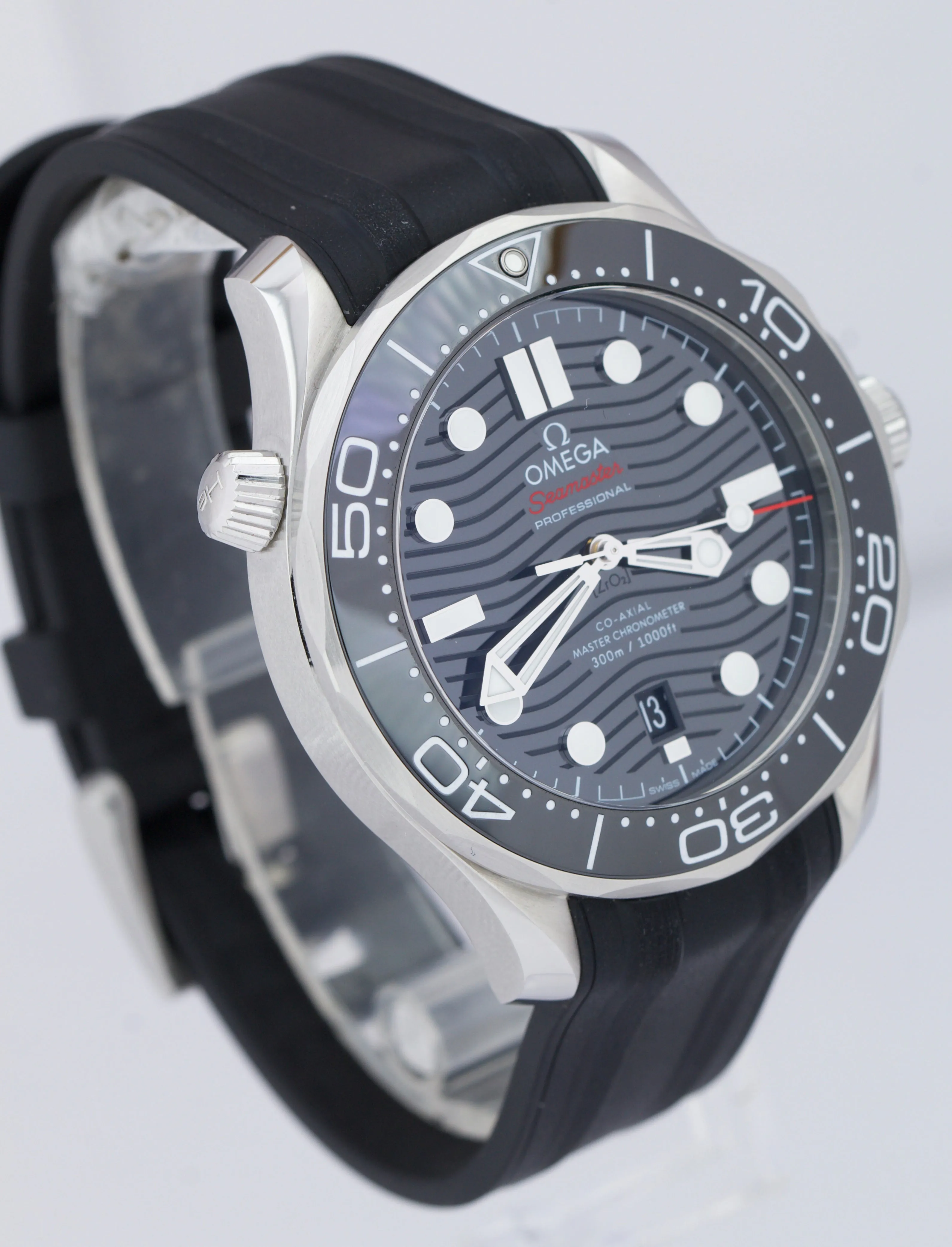 2019 Omega Seamaster Diver 300M 42mm Co-Axial Black Watch 210.30.42.20.01.001