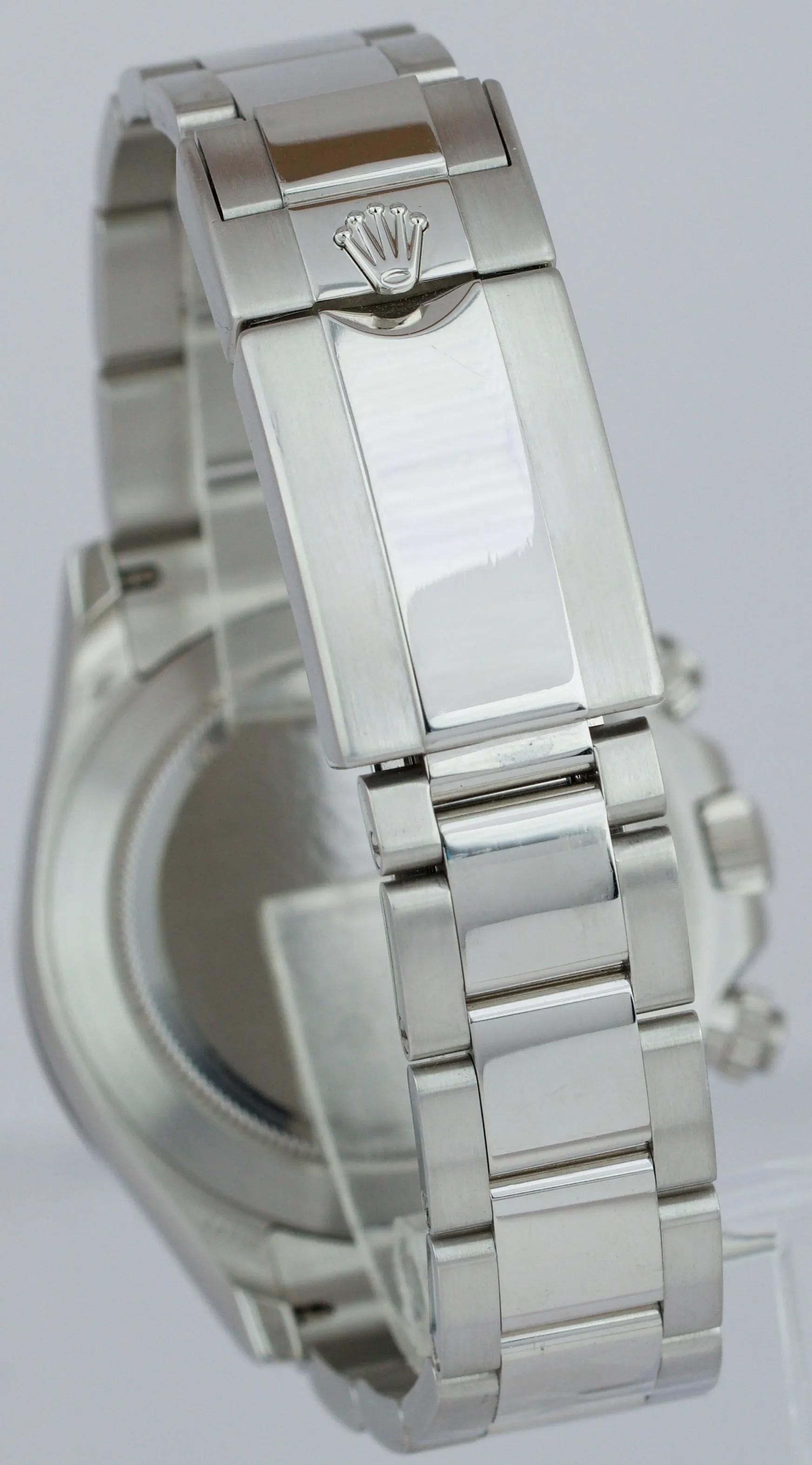 2019 Rolex Daytona Platinum Glacier ICE BAGUETTE DIAMOND DIAL Watch 116506