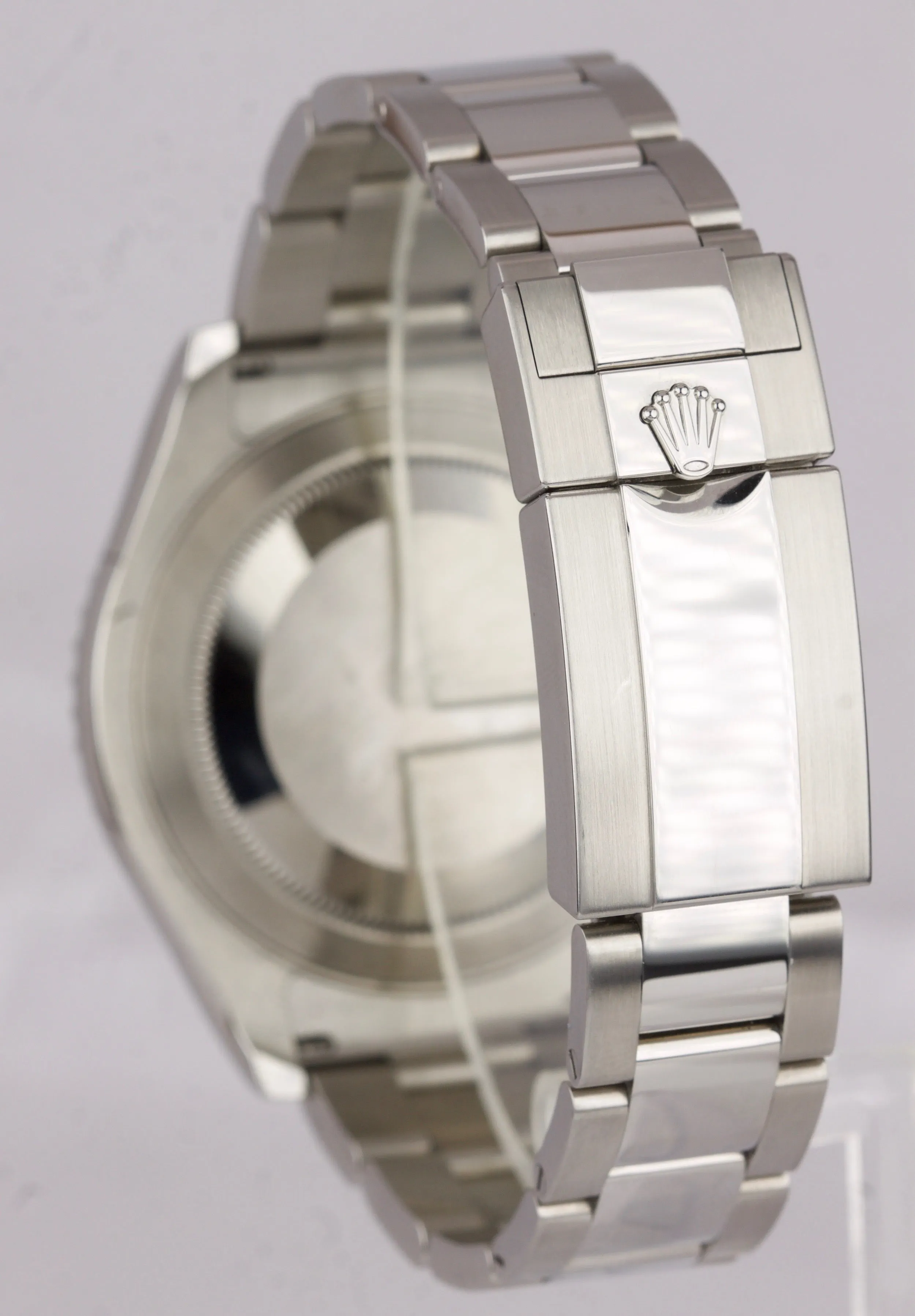 2019 Rolex Yacht-Master Stainless Steel Platinum Blue 40mm Swiss Watch 116622