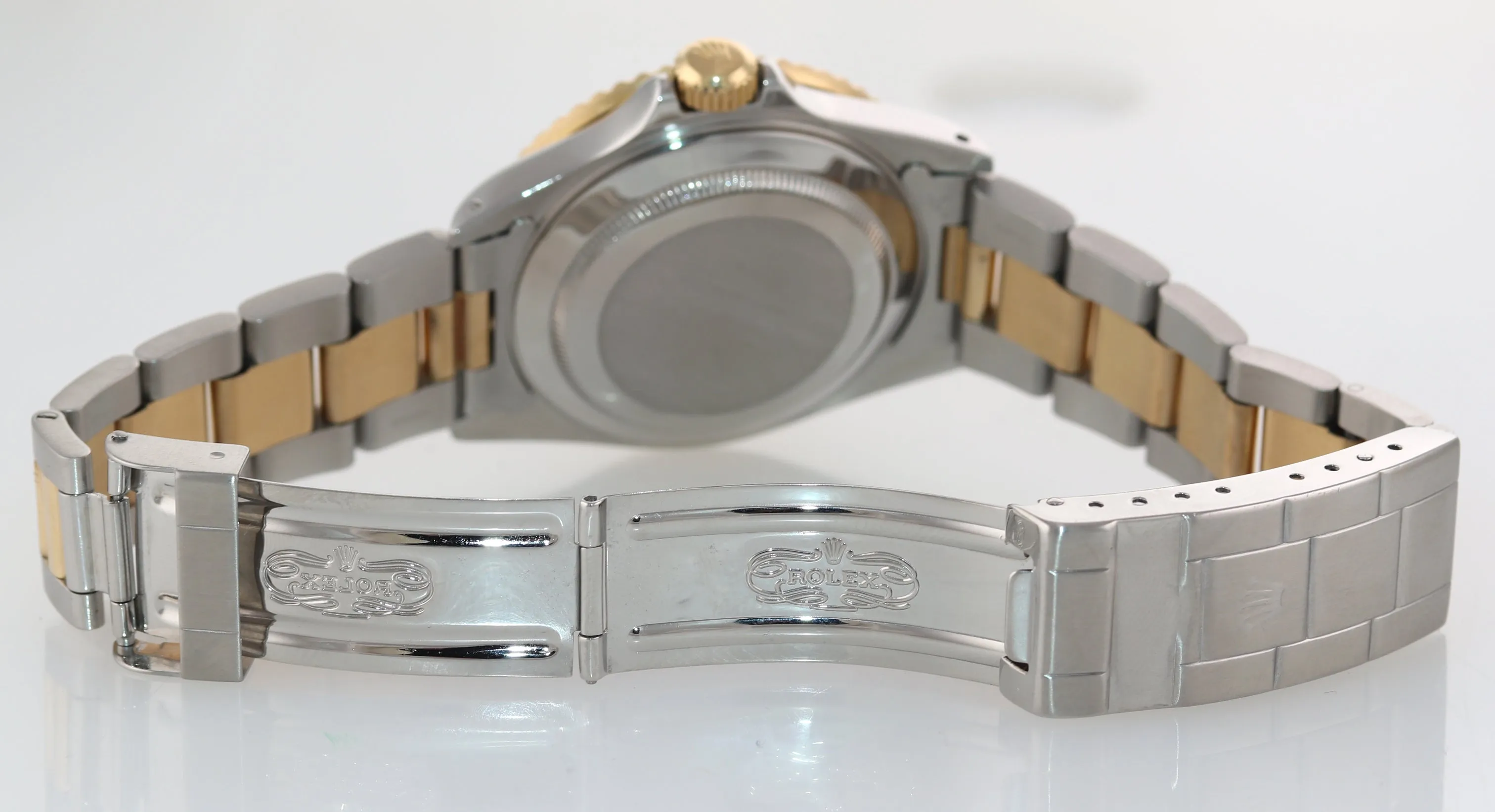 2021 SERVICE Rolex Submariner 16613 Two Tone Champagne Diamond Watch Box