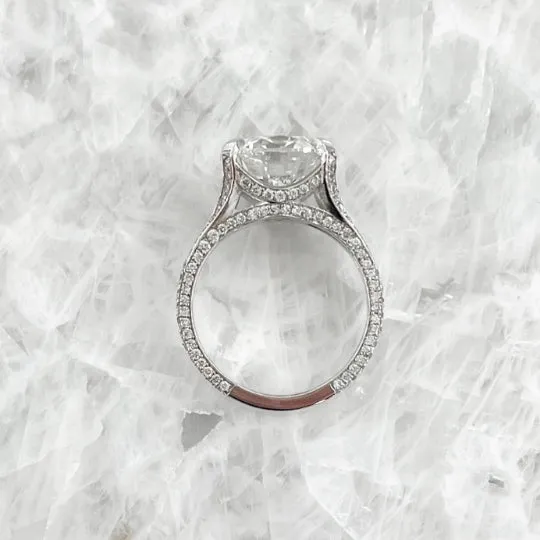 3/4 Carat Round Cut Diamond - H VVS2 - 0.84ct - 185660