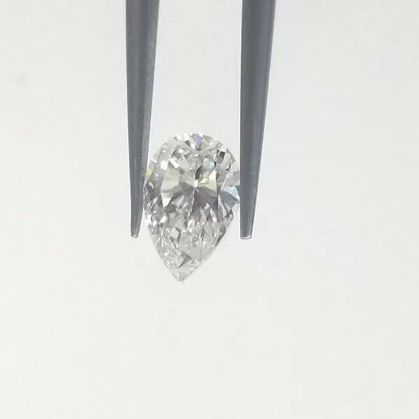 3/4 CT I Color SI2 Clarity Pear Shape Cut Natural Loose Diamond GIA Certified