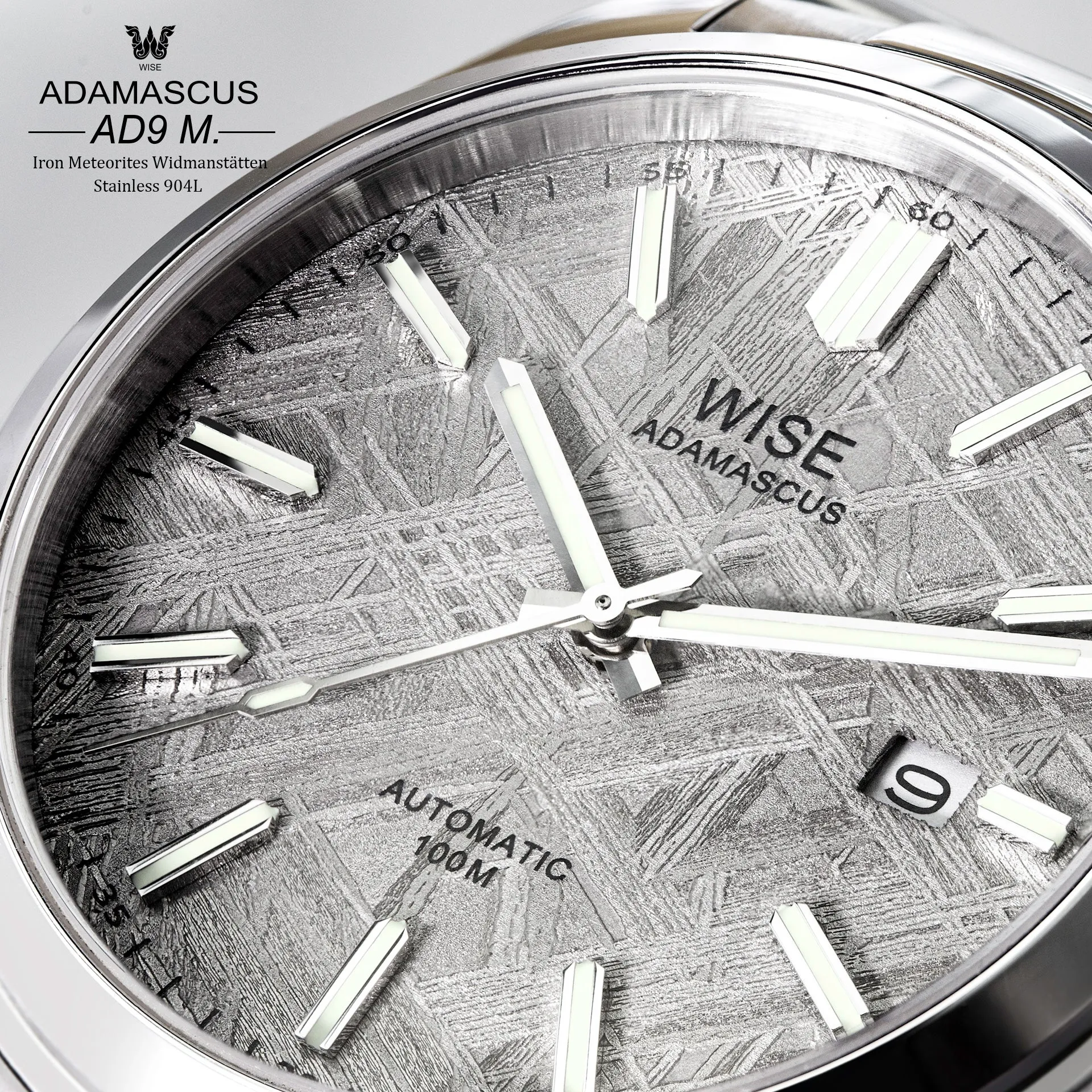 ADAMASCUS AD9M. Meteorite Stainless 904L (6th batch)