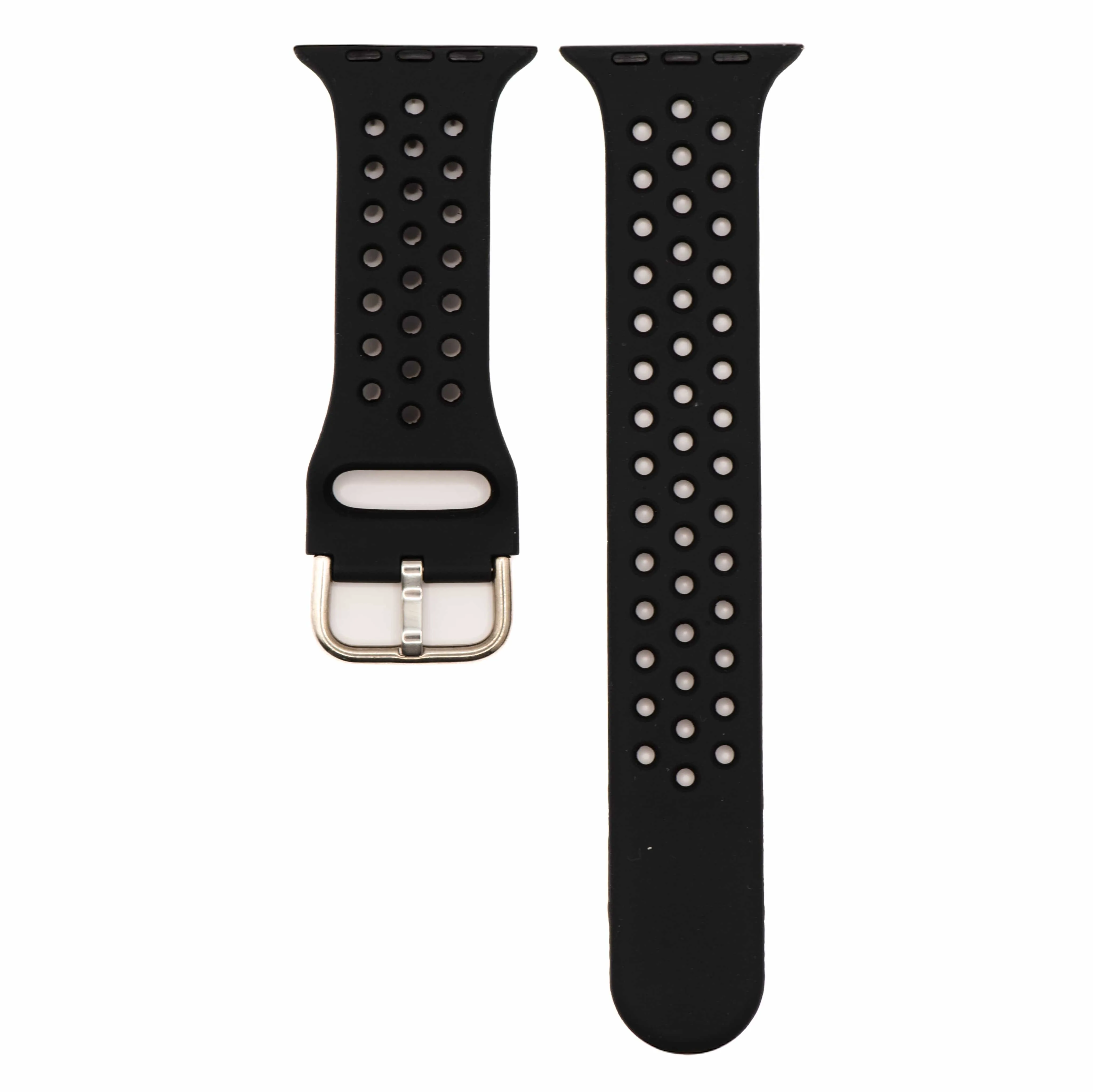 Apple Band - Silicone Sport Buckle - Blackout