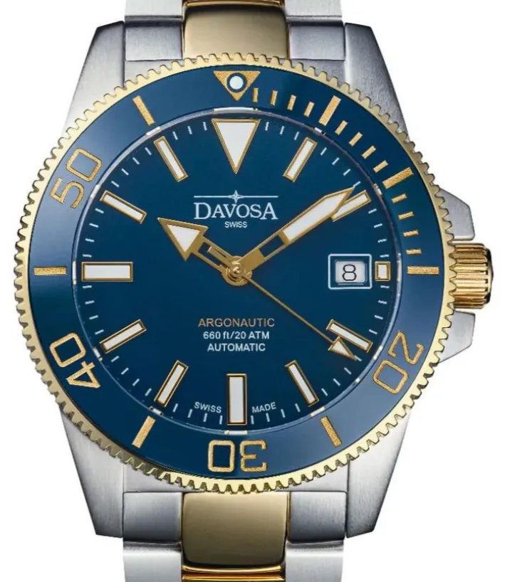 Argonautic 39 Automatic 200m Blue Gold Men's Diver Watch 16153340
