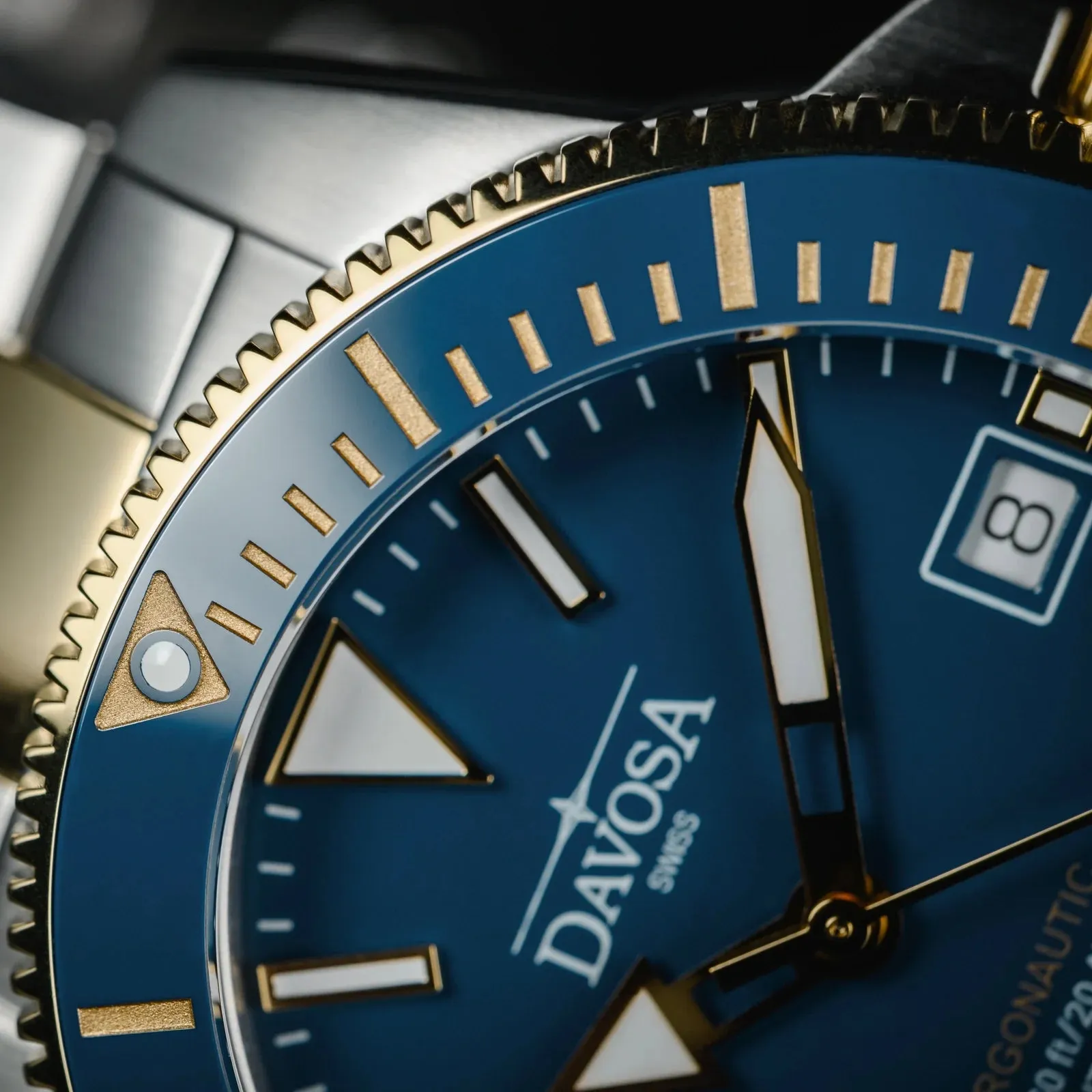 Argonautic 39 Automatic 200m Blue Gold Men's Diver Watch 16153340