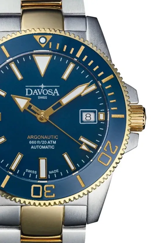 Argonautic 39 Automatic 200m Blue Gold Men's Diver Watch 16153340