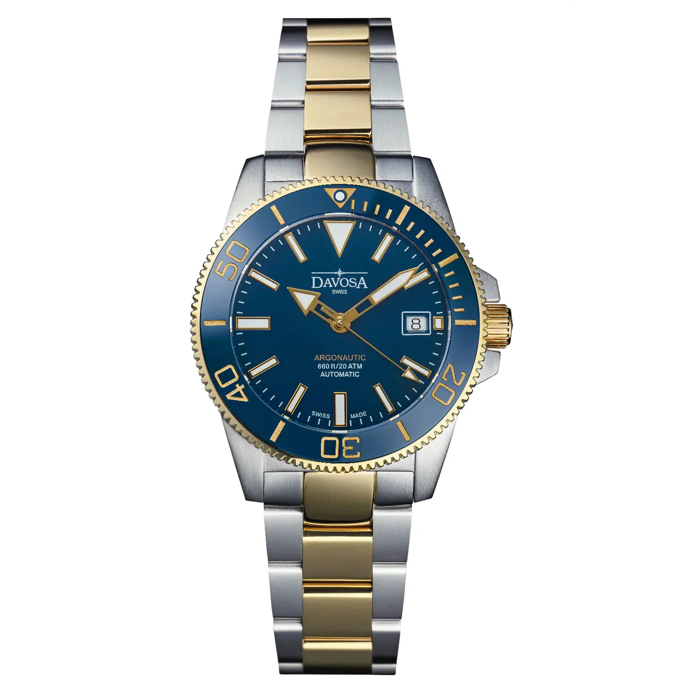 Argonautic 39 Automatic 200m Blue Gold Men's Diver Watch 16153340