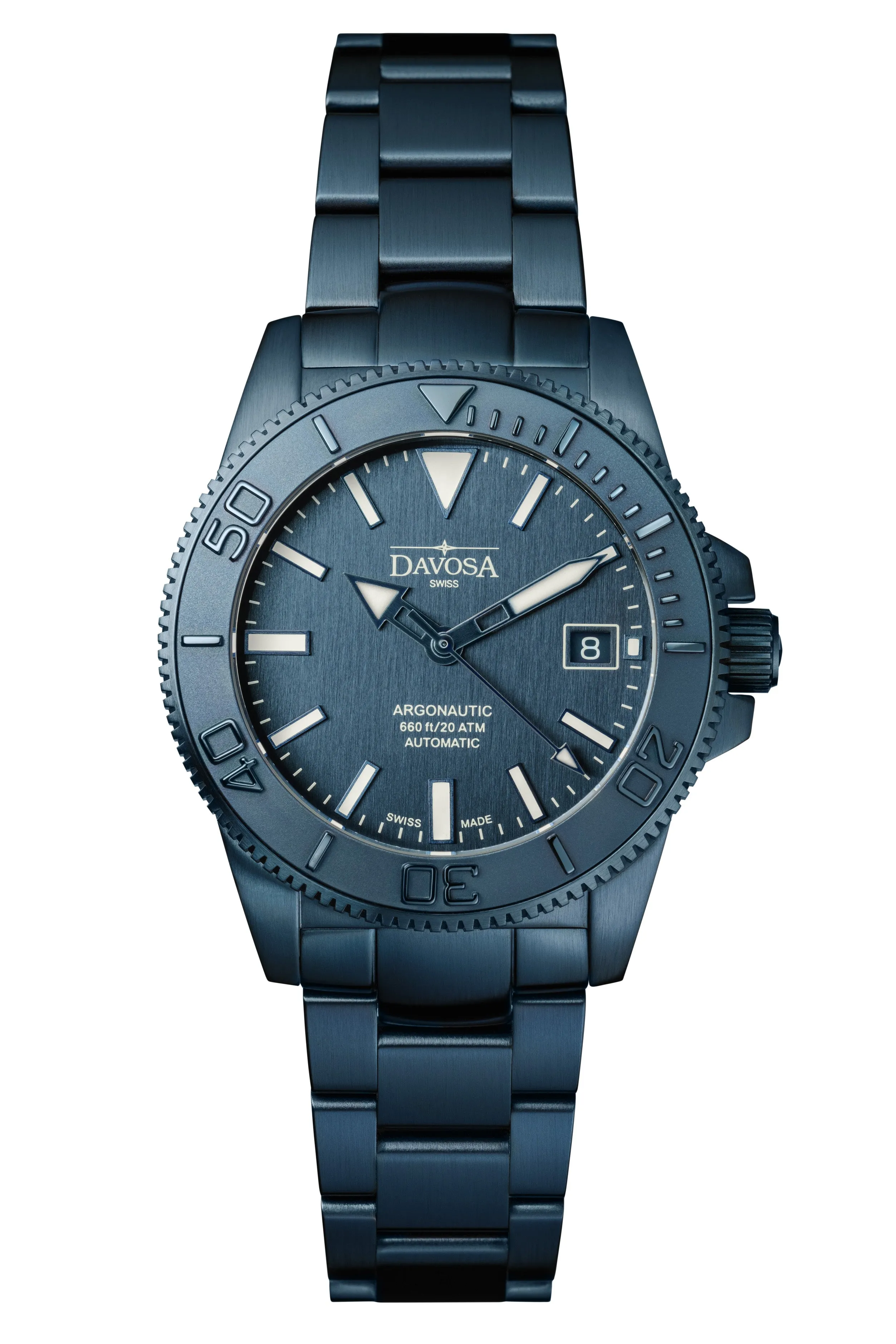 Argonautic 39 Monochrome Automatic 200m Men's Diver Watch 16154040 Limited Edition