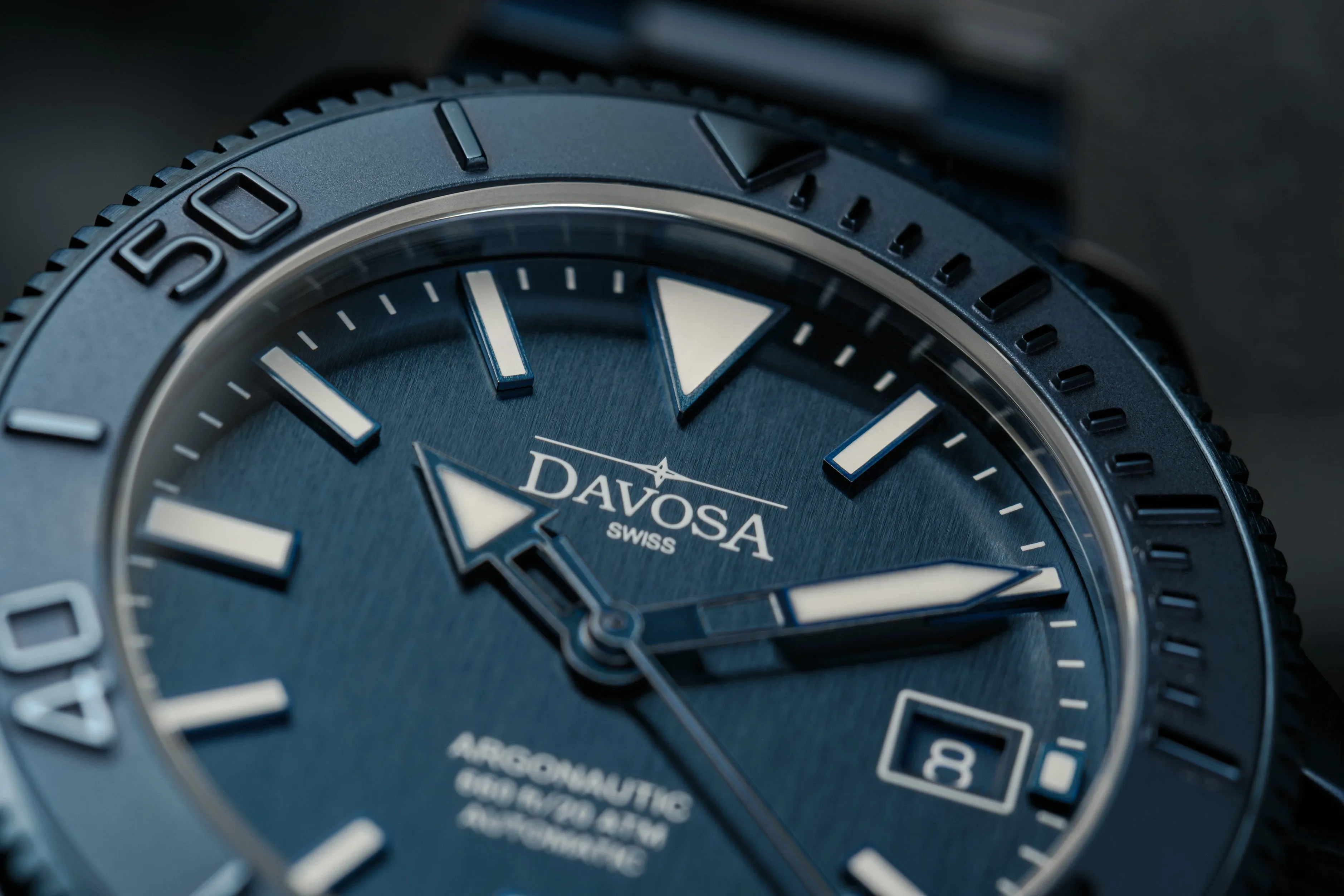 Argonautic 39 Monochrome Automatic 200m Men's Diver Watch 16154040 Limited Edition