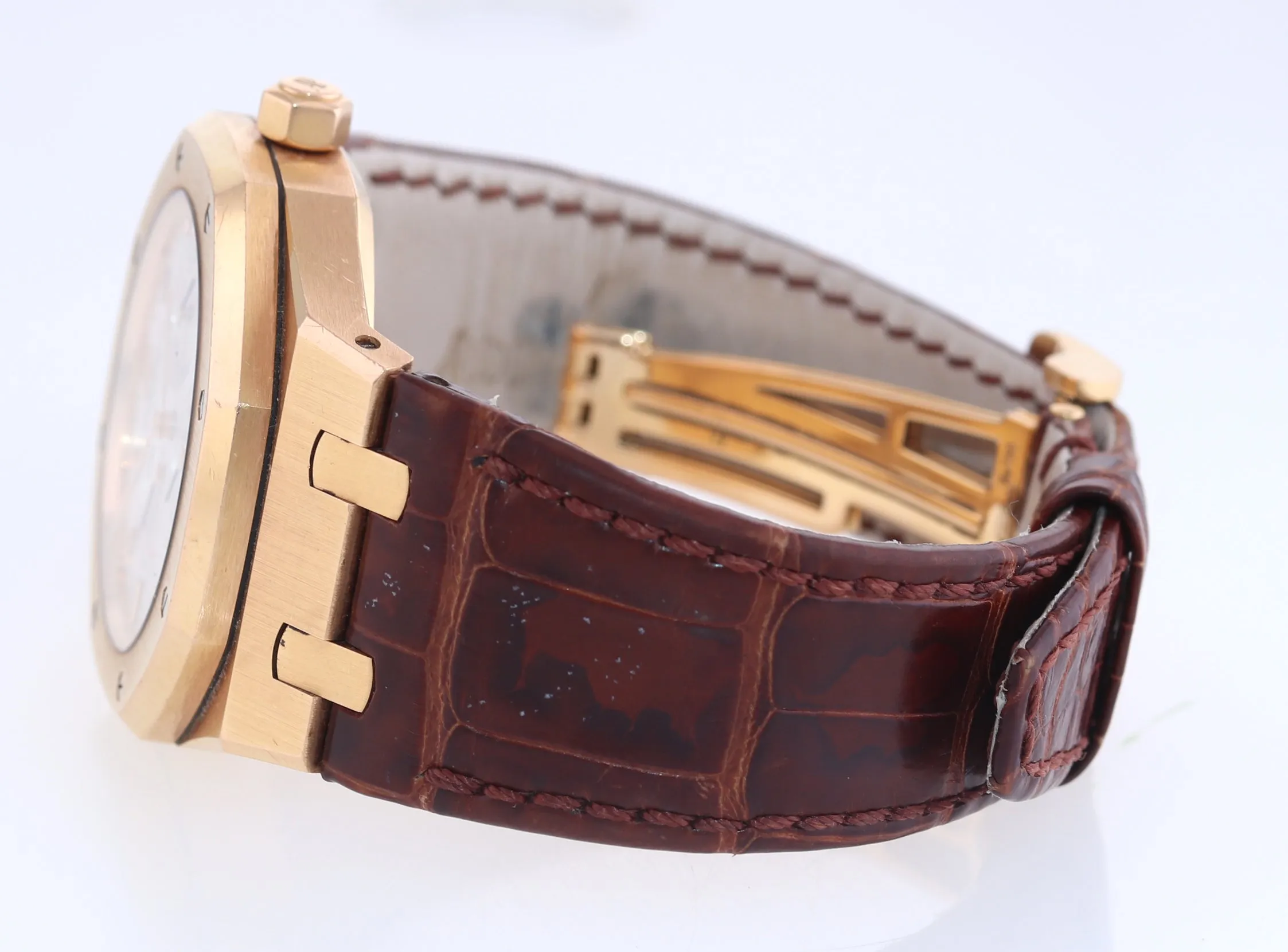 Audemars Piguet Royal Oak Dual Time Power Reserve 39mm White Rose Gold 26120OR