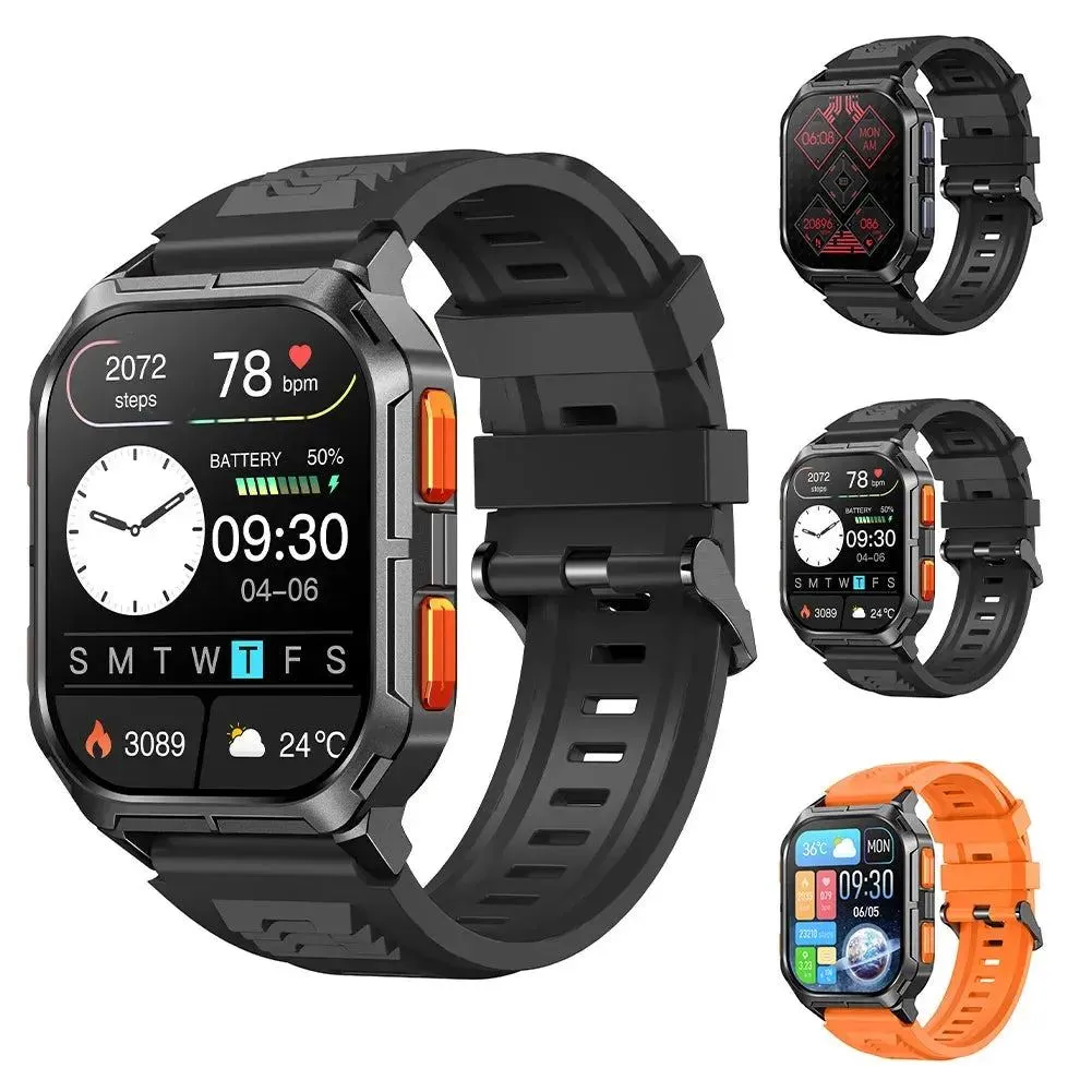 Bluetooth Call Smart Watch Men Sports Bracelet Waterproof Heart Rate Sleeping Blood Oxygen Monitor SmartWatch For IOS Android