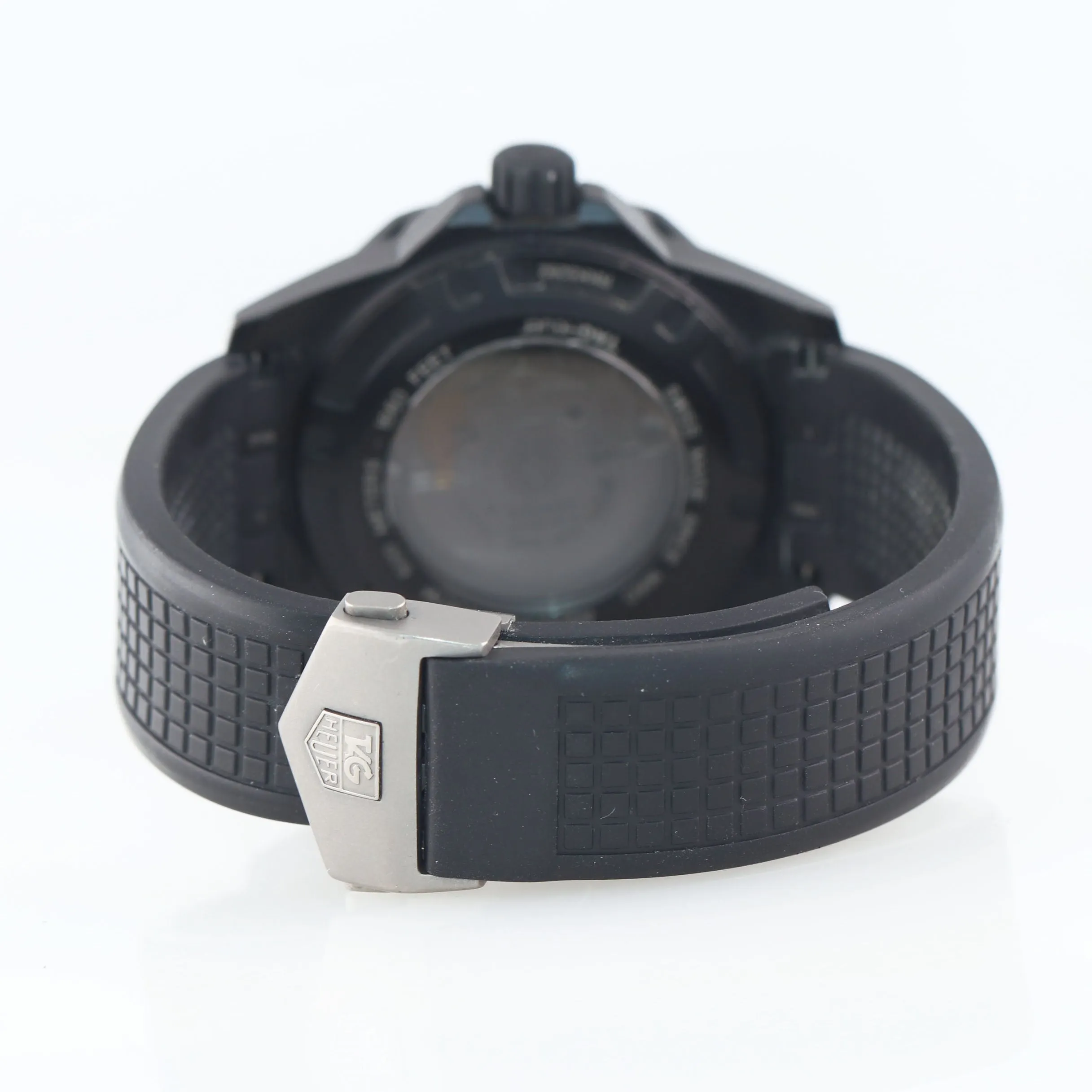 BOX PAPERS Tag Heuer Aquaracer WAJ2180 Full Black Calibre 5 Diver 43mm Watch