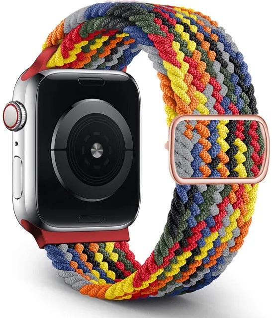 Braided Solo Loop Band For Apple watch