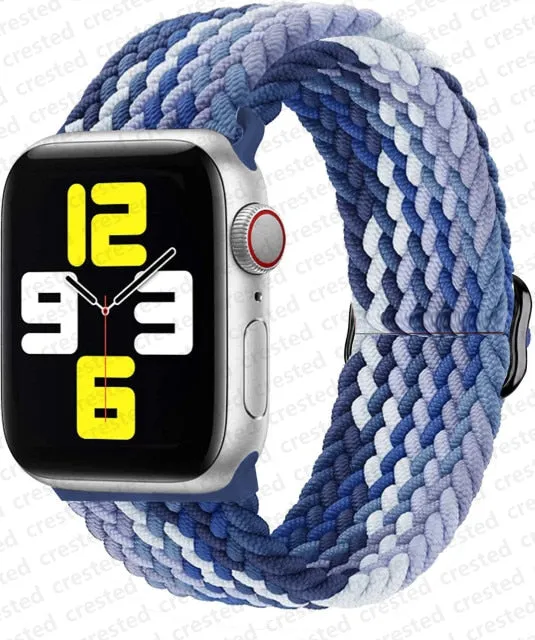 Braided Solo Loop Band For Apple watch