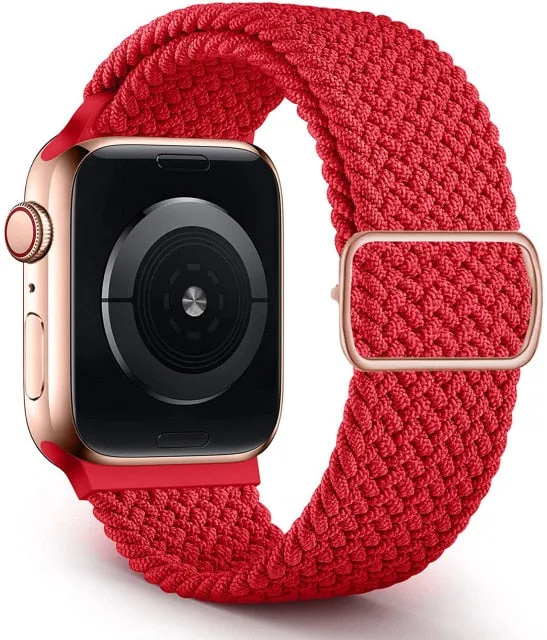 Braided Solo Loop Band For Apple watch