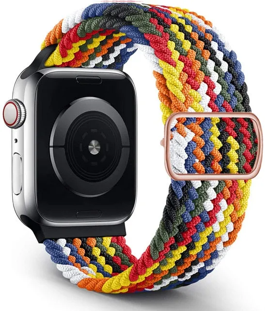 Braided Solo Loop Band For Apple watch