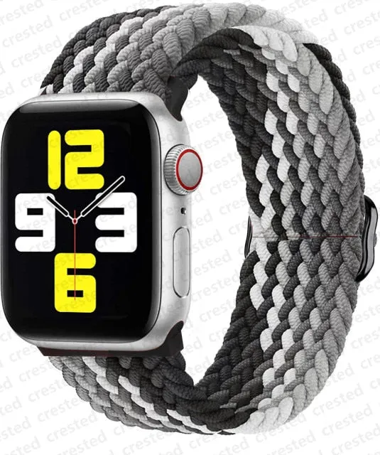 Braided Solo Loop Band For Apple watch