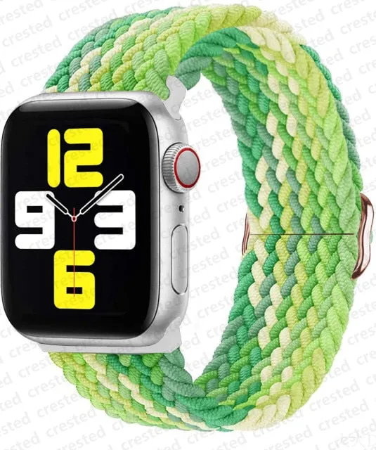 Braided Solo Loop Band For Apple watch