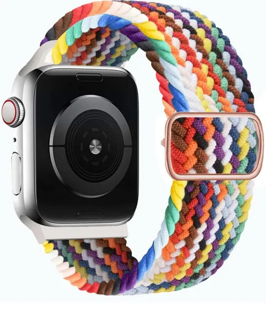 Braided Solo Loop Band For Apple watch