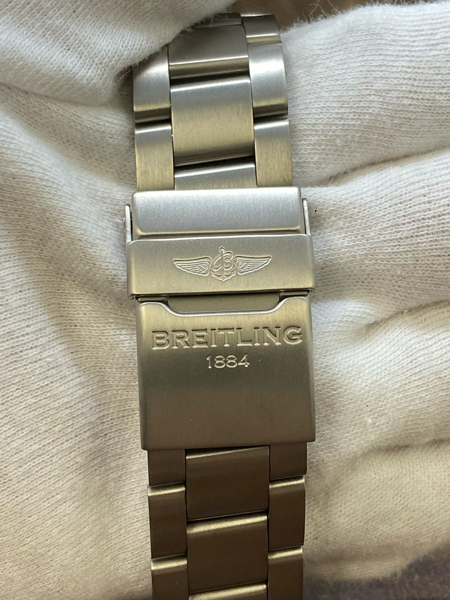 Breitling Exospace B55 EB5510 Grey Dial SuperQuartz Men's Watch